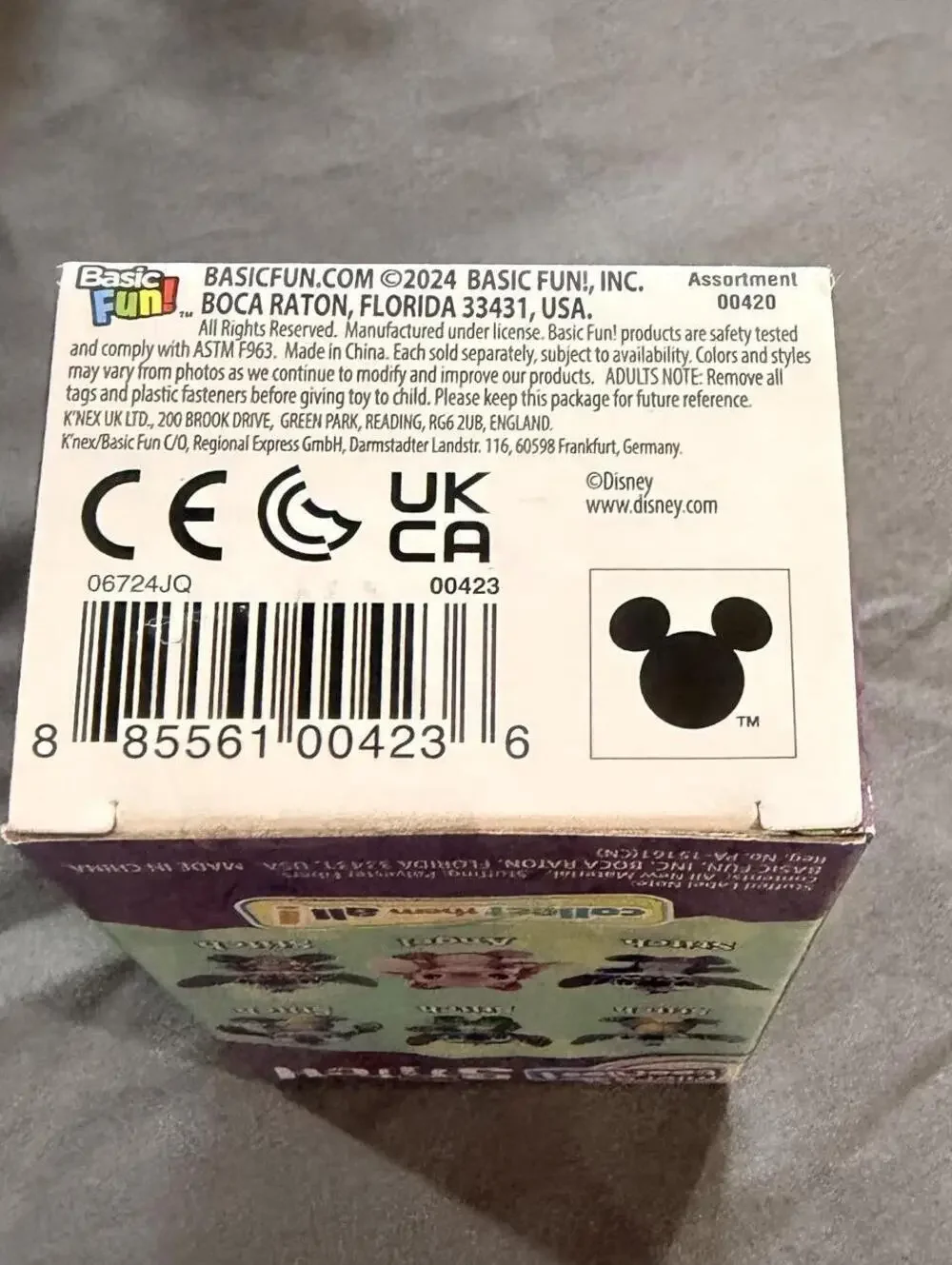 Disney Kids Toy Stitch Micro Teenies